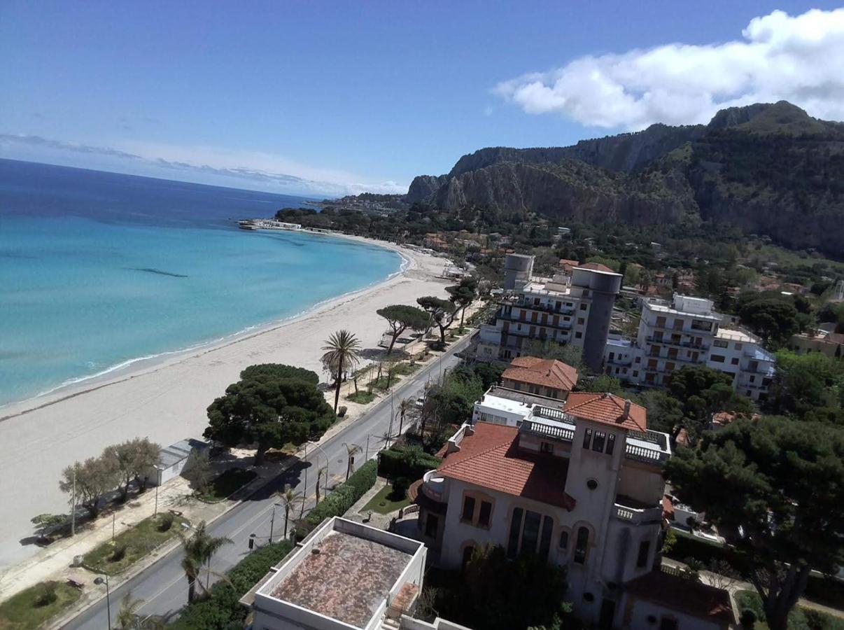Villa Azzurra Beachfront Mondello - Palermo Dış mekan fotoğraf